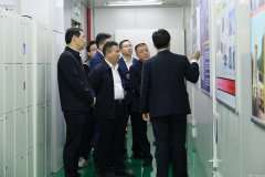 宜春市电子信息产业链招商小分队莅临千亿球友会官方端网站登录入口-球友会(中国)参观调研